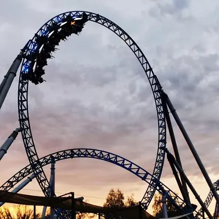 Smart Paris Mit Terrasse, Europapark, Rulantica 15min